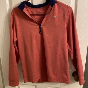 Boys 1/4 zip Vineyard Vines Performance Excellent Condition!